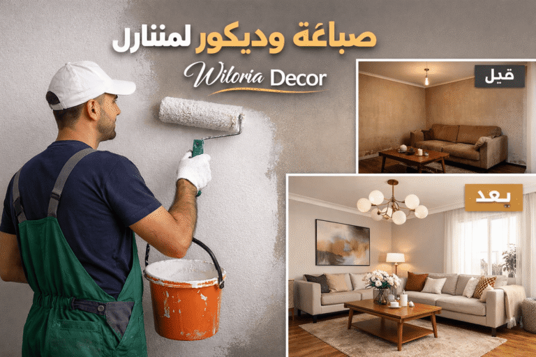 Read more about the article صباغة وديكور احترافي للمنازل: كيف تختار الشركة المناسبة ولماذا ويلوريا ديكور هي الخيار الأفضل؟
