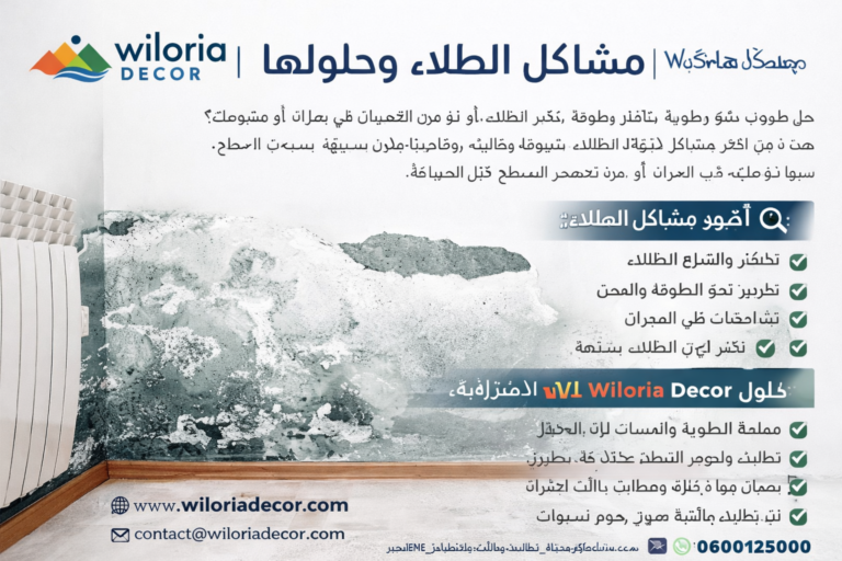 Read more about the article وداعًا لتقشر الطلاء والرطوبة! اكتشف الحل الاحترافي لطلاء يدوم سنوات